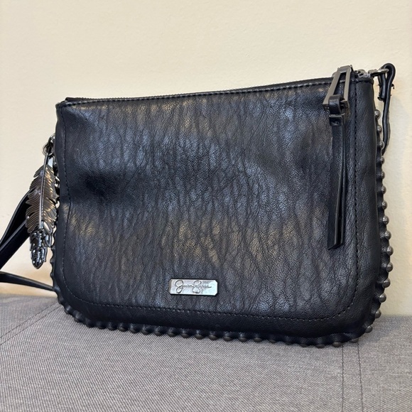 NWOT Jessica Simpson Black Camille Crossbody Bag - Picture 5 of 12